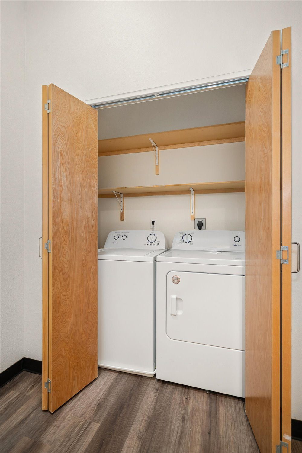 Laundry Closet in Select Units